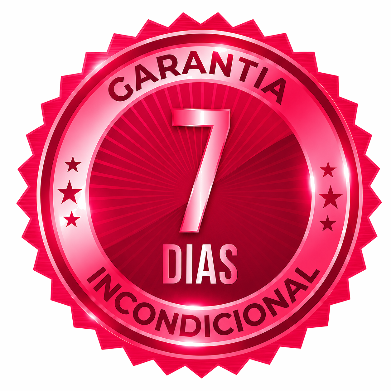 Sello de garantía incondicional de 7 días